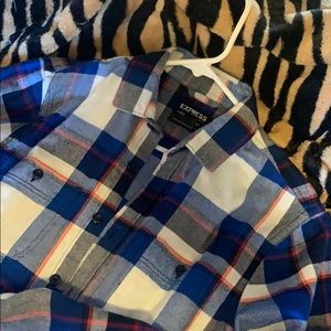 Women’s small express flannel shirt